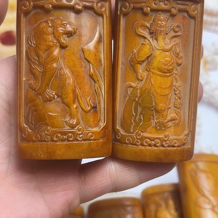 手串/手链骆驼牙两个手把件