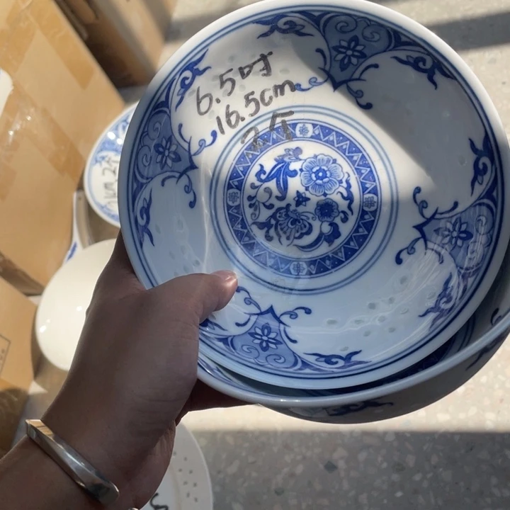 摆件景德镇高温细白瓷餐具