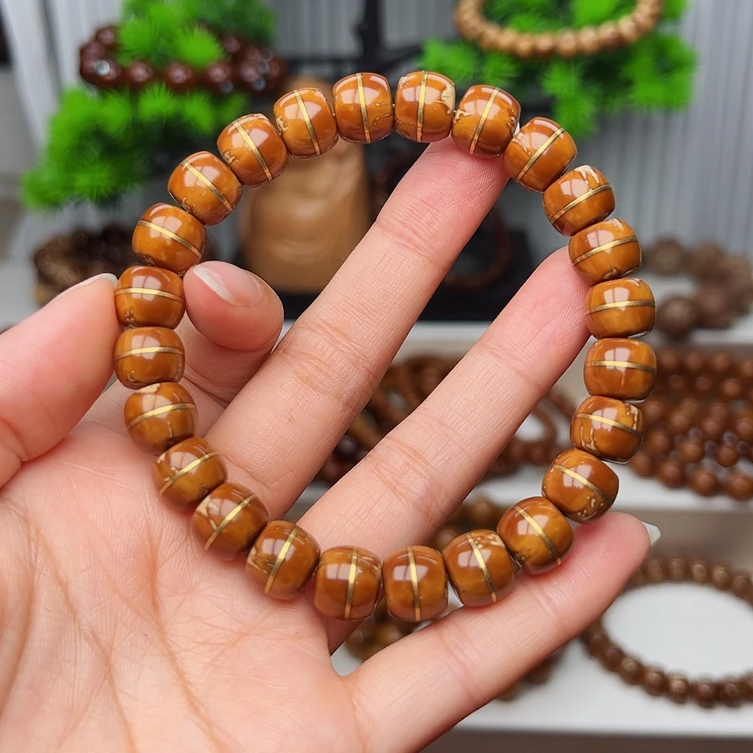 手串紫金鼠卡10.4花皮一线天