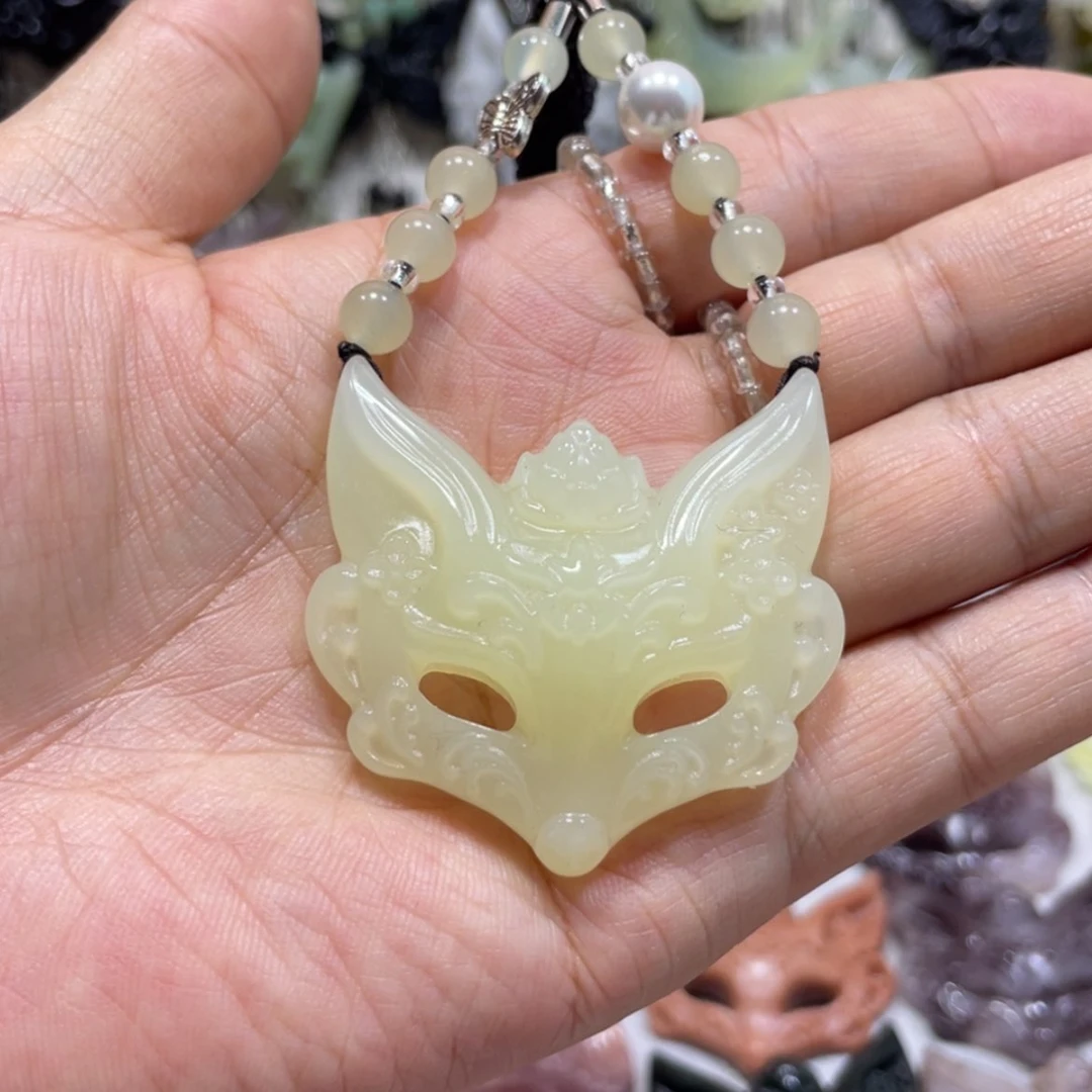 【闪购商品】岫玉颈饰未镶嵌17吊坠