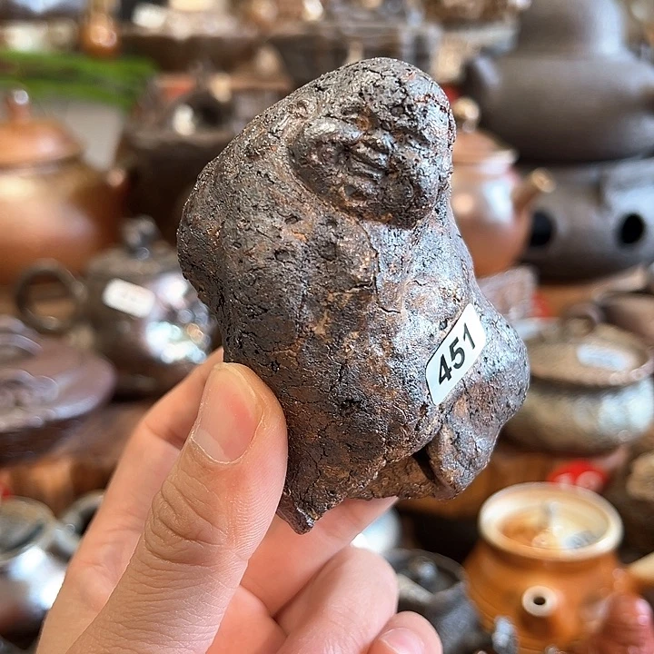 福老师柴烧茶宠盖置451