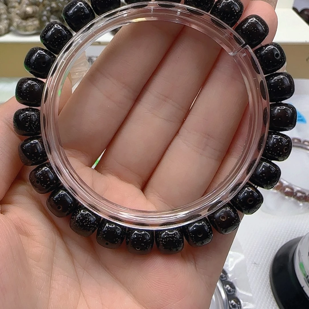 星月菩提手串13傲世黑巾星月菩提98桶单圈