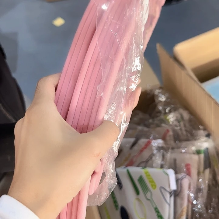 10支家用植绒衣架子