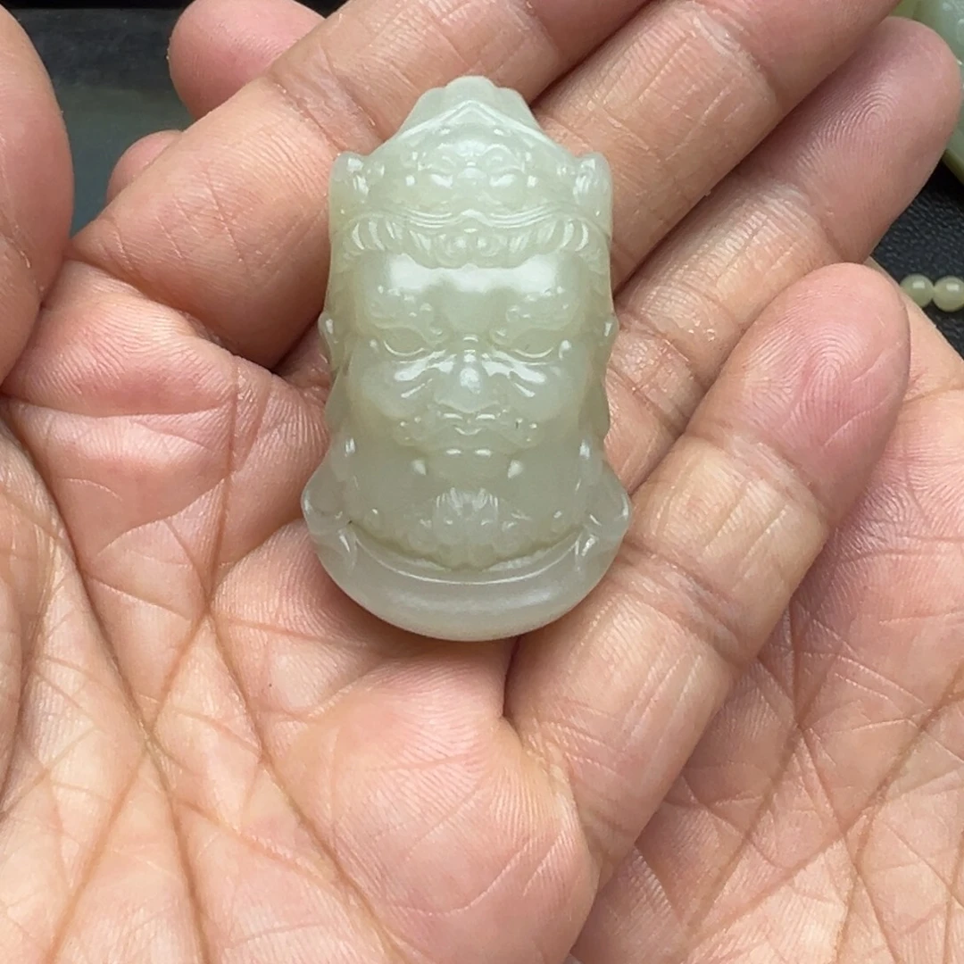 和田玉（糖玉）未镶嵌吊坠(不含链)