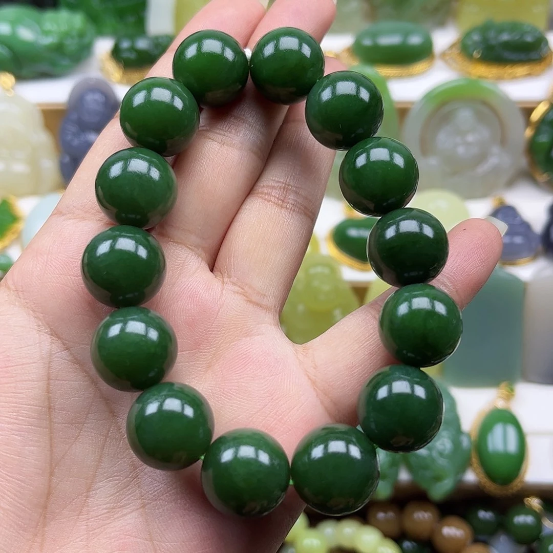 手串未镶嵌和田玉卡16