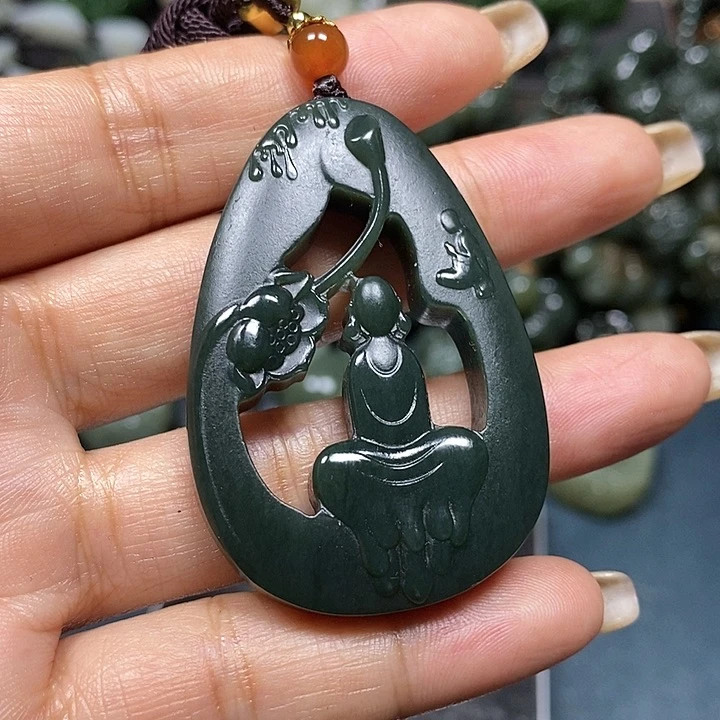 和田玉挂件未镶嵌