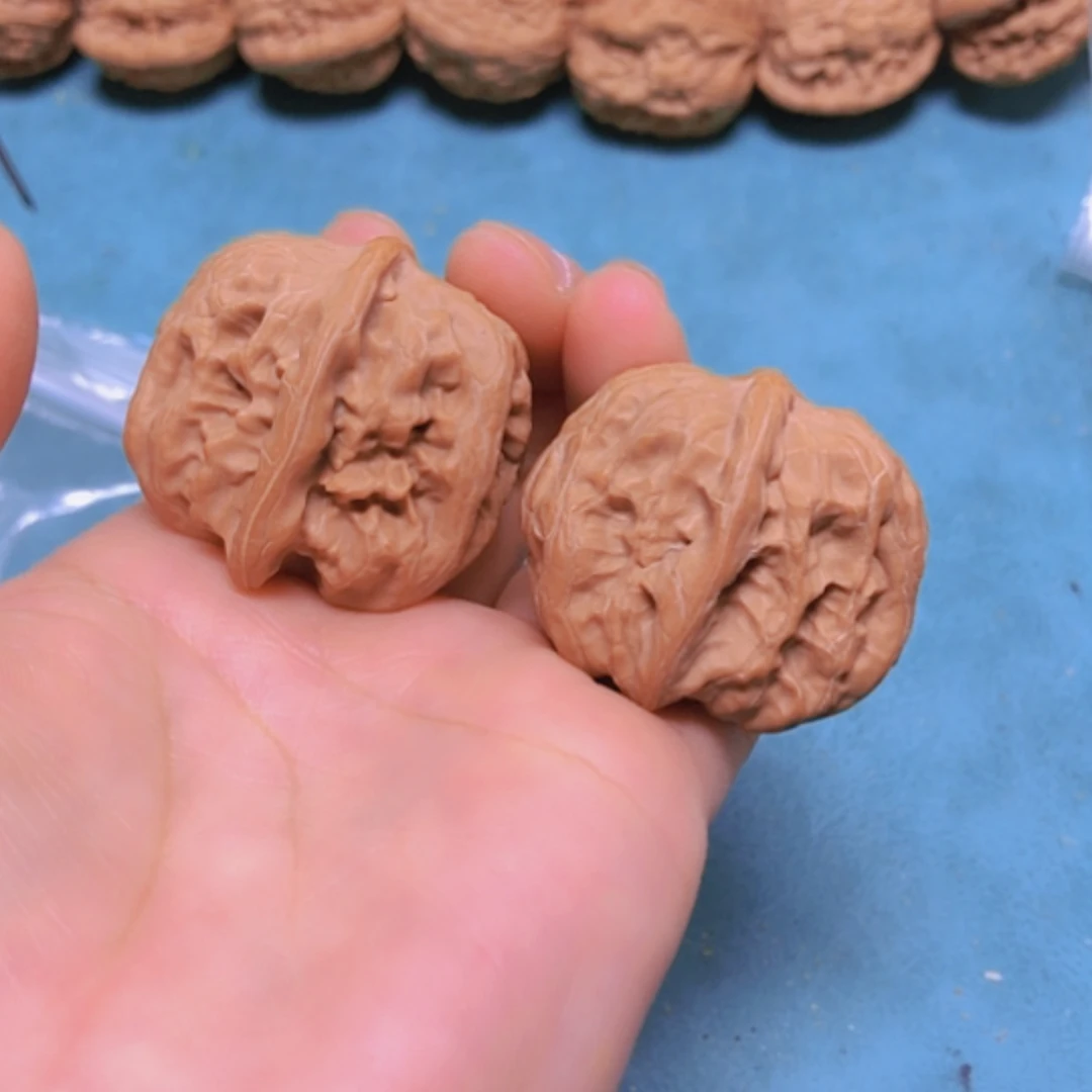 【闪购商品】把件核桃38平谷方块修尖