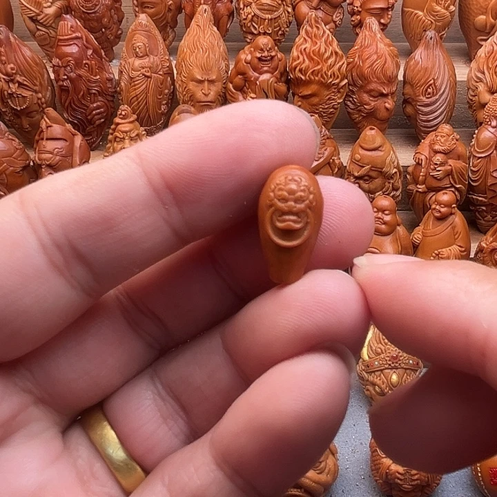 橄榄核吊坠10三通