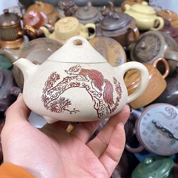 茶壶紫砂微瑕微瑕