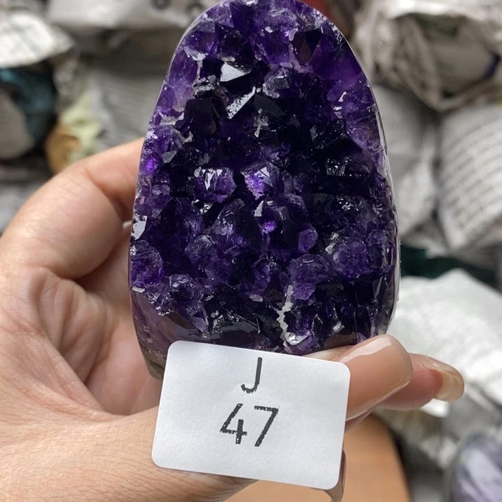 紫晶珠宝半成品未镶嵌