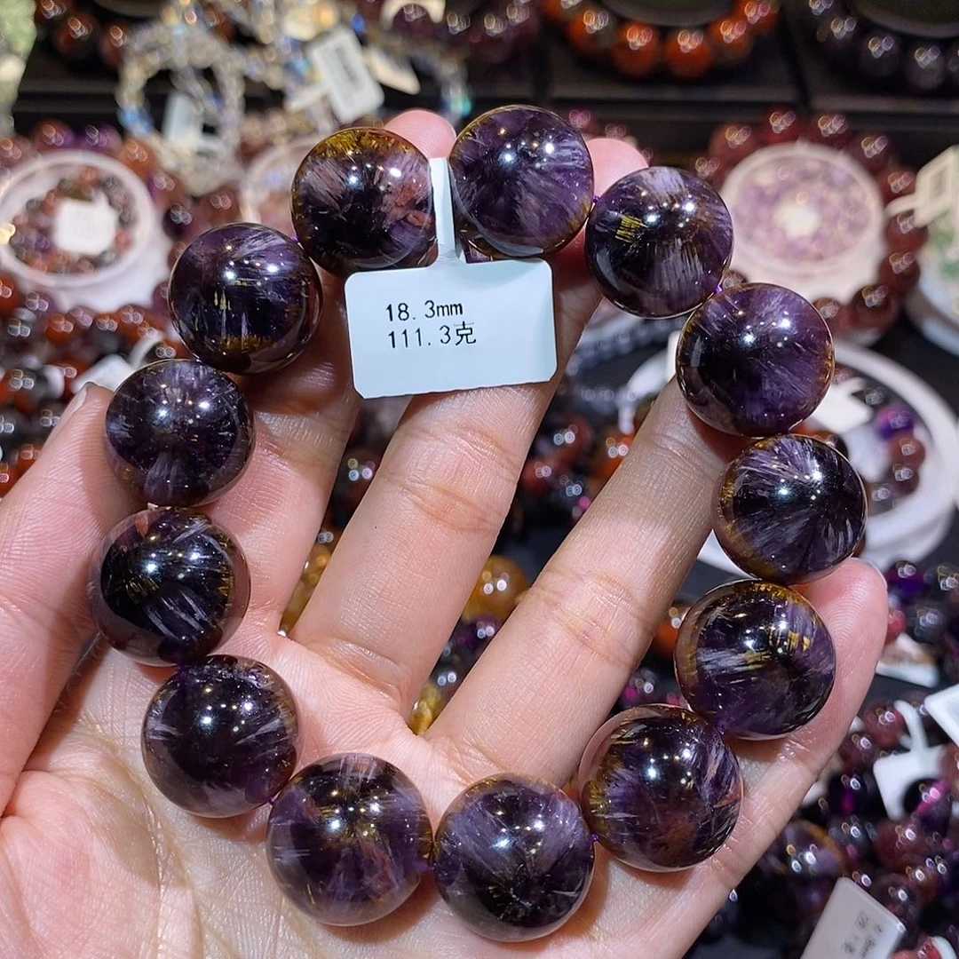 水晶手链未镶嵌18.3mm左右