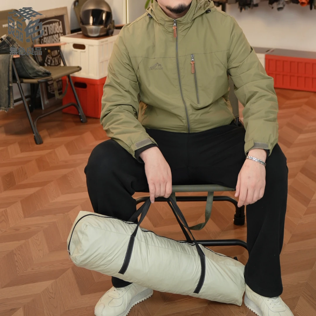 【無色良品】男士工装三防户外防风防尘冲锋衣连帽风衣夹克外套8817