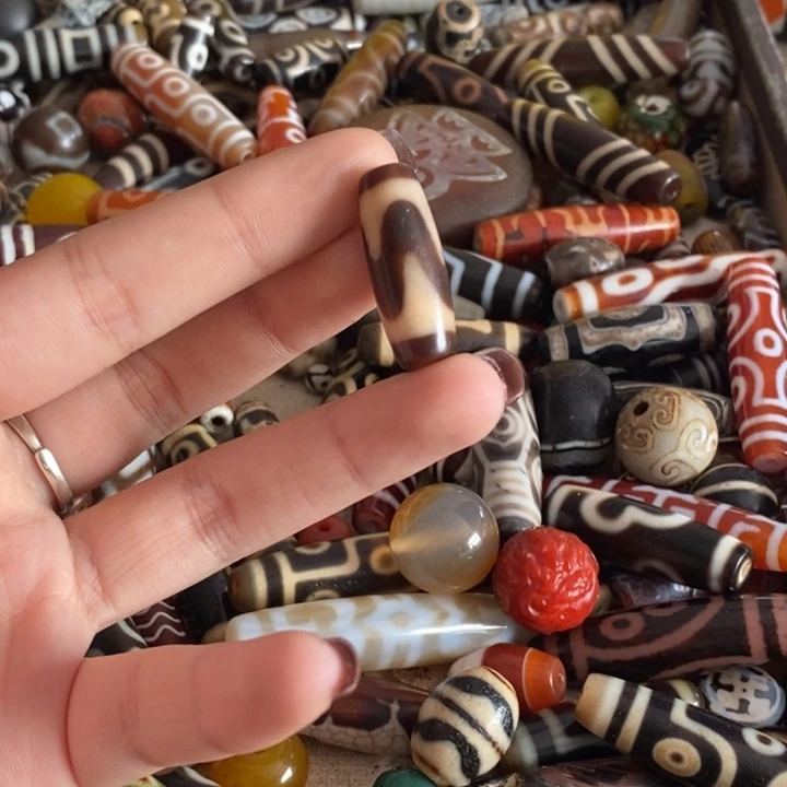 玛瑙/玉髓颈饰足银镀金镶嵌129