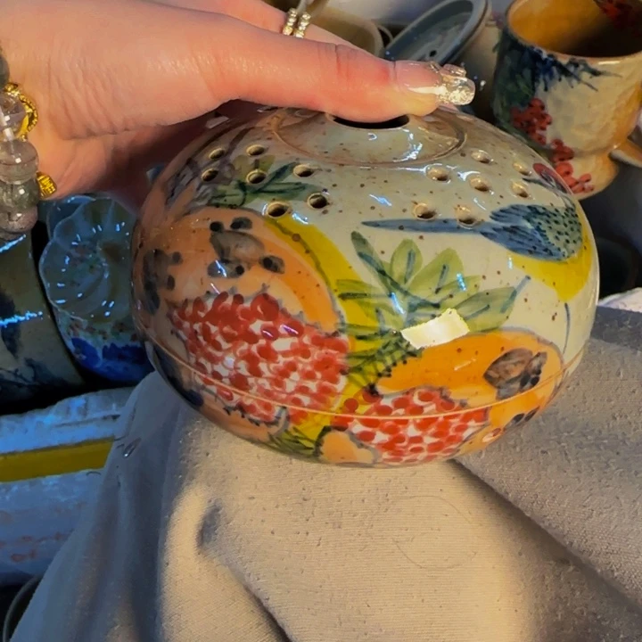 瓷片景德镇陶瓷手工手绘