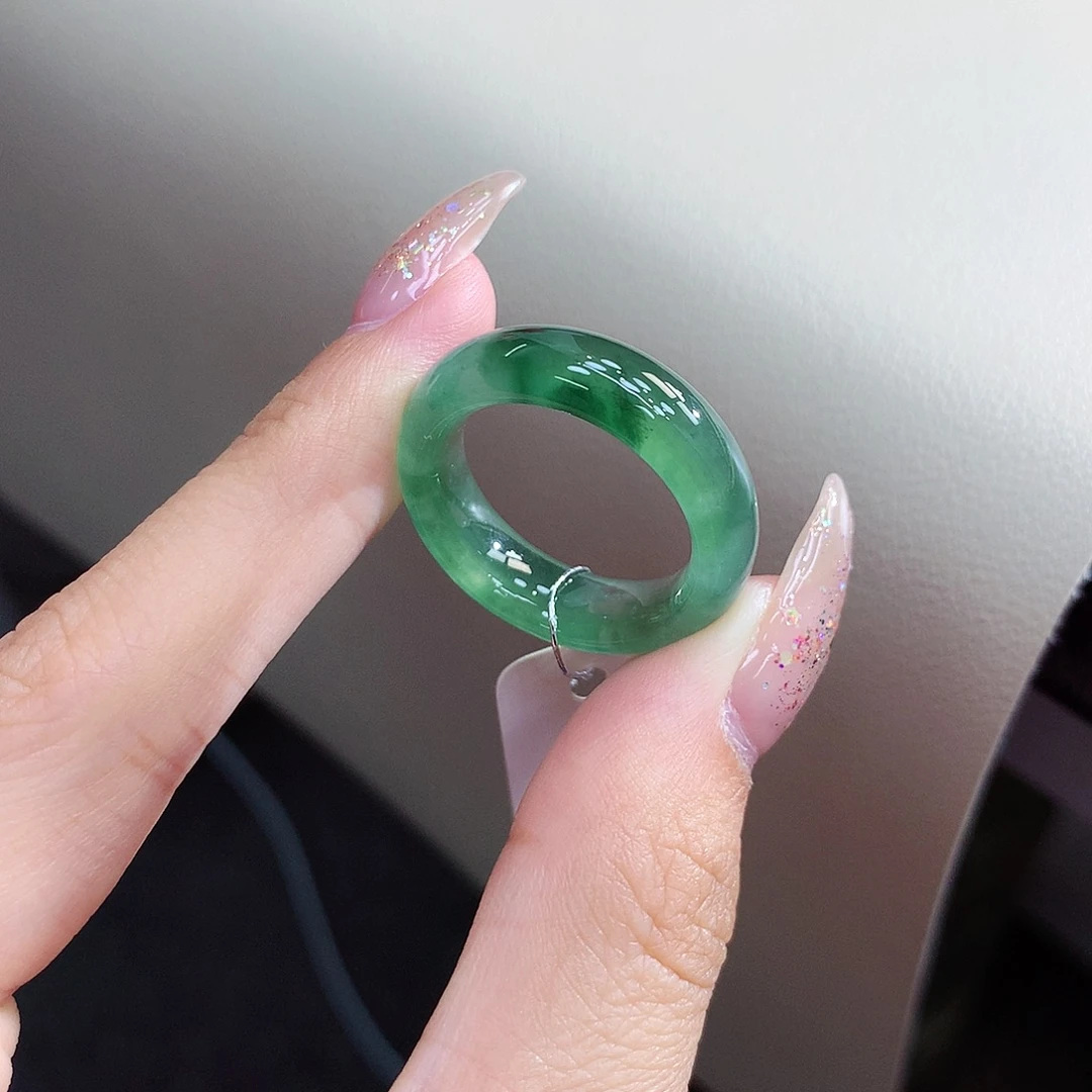 未镶嵌戒指翡翠18号