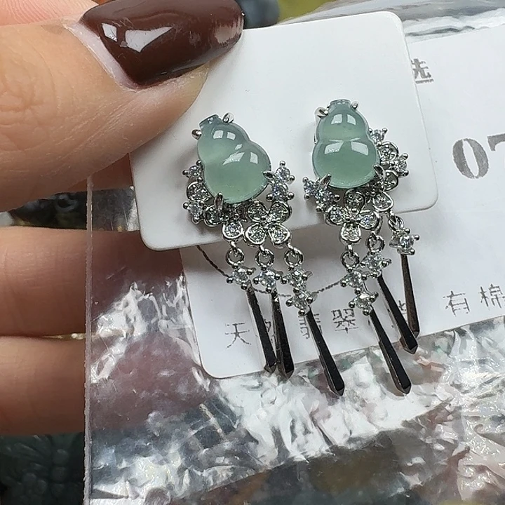 翡翠未镶嵌项链翡翠