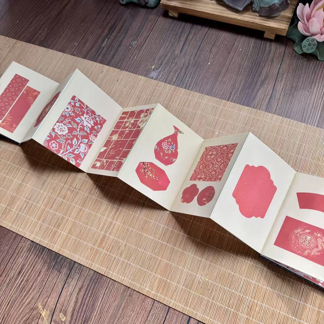 静德斋【绢布册页-内有乾坤】文创小册页书法礼赠专用