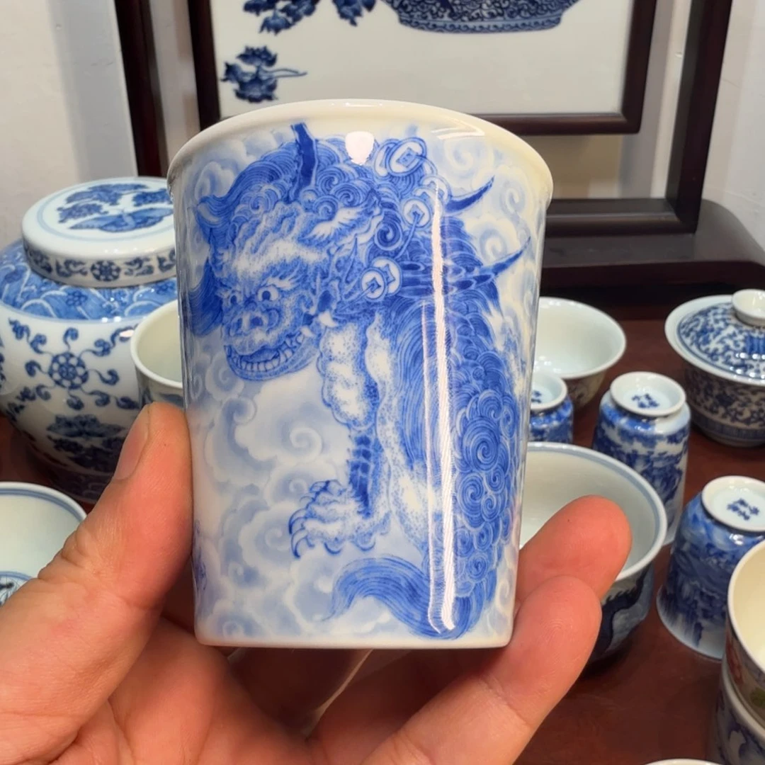 档***9现代景德镇全手绘茶器