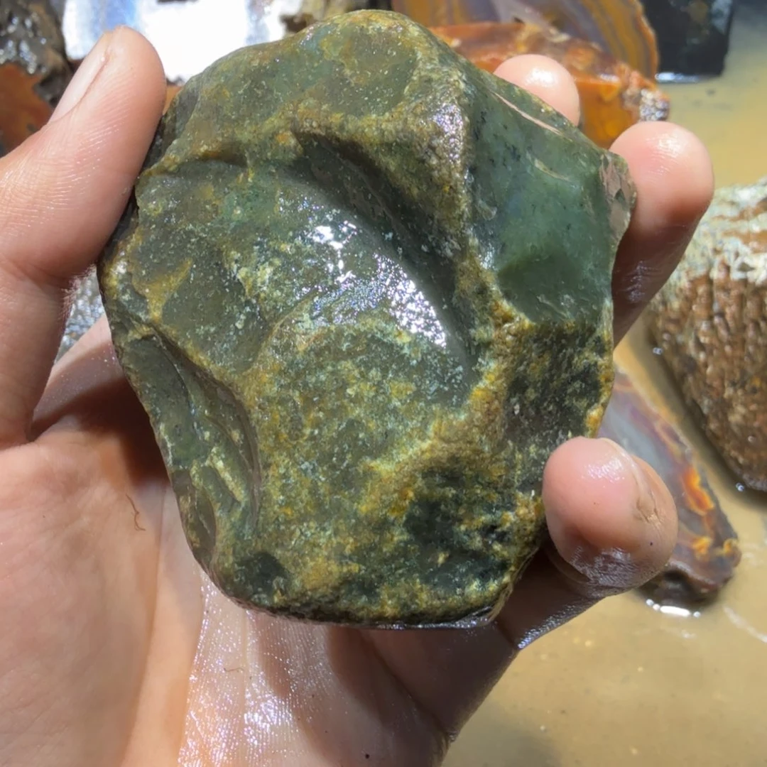 未镶嵌玛瑙/玉髓珠宝半成品