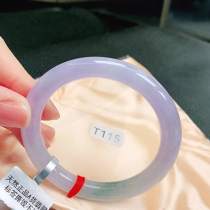 翡翠未镶嵌手镯缅甸天然a货翡翠手镯
