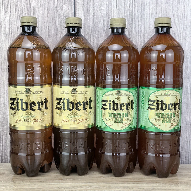 1150ml*6桶装乌克兰进口大麦小麦优质啤酒精酿白啤酒原浆纯生波罗