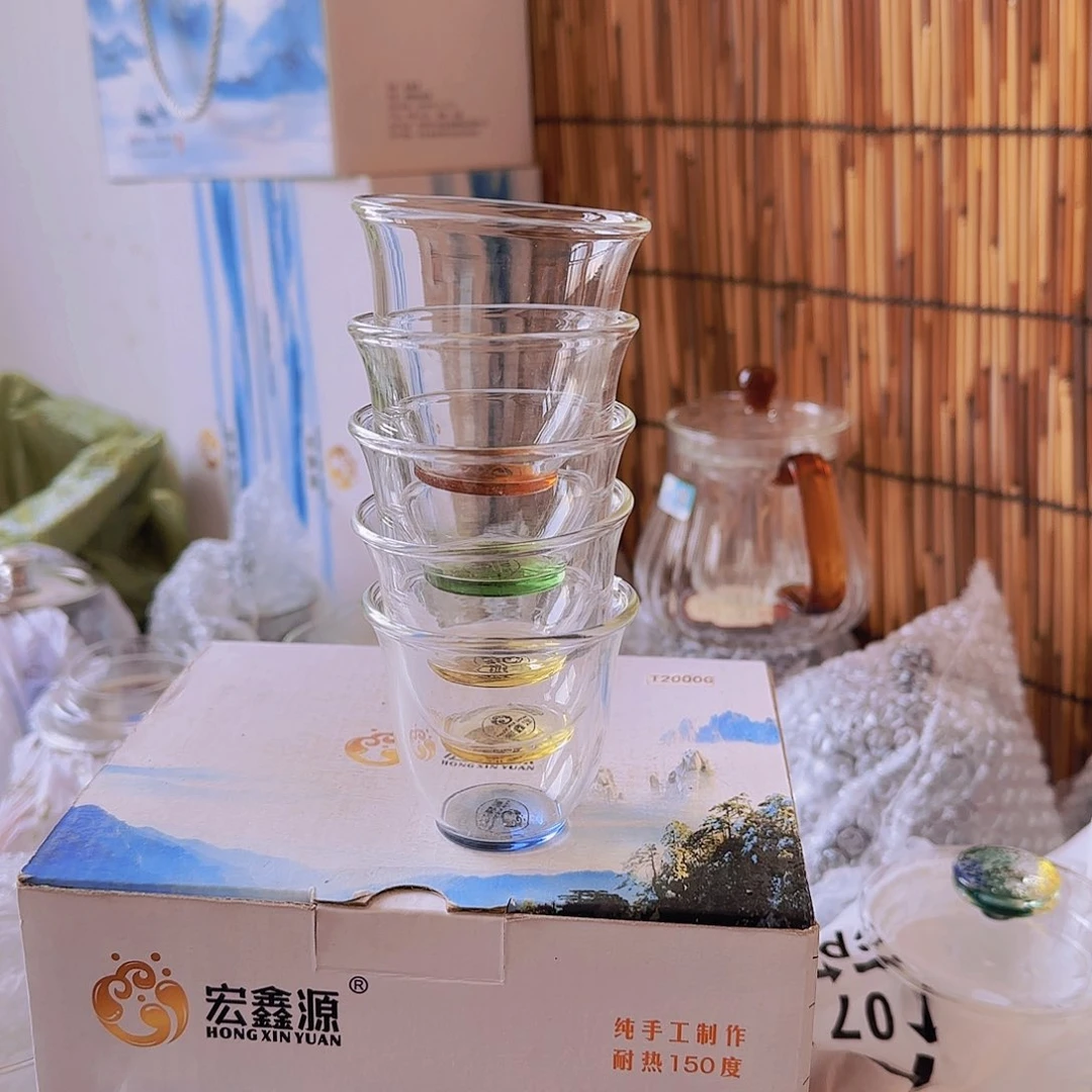 高硼硅玻璃茶水分离款C01