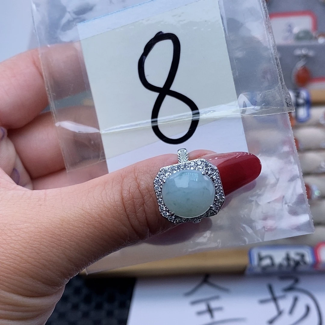 翡翠未镶嵌戒指缅甸