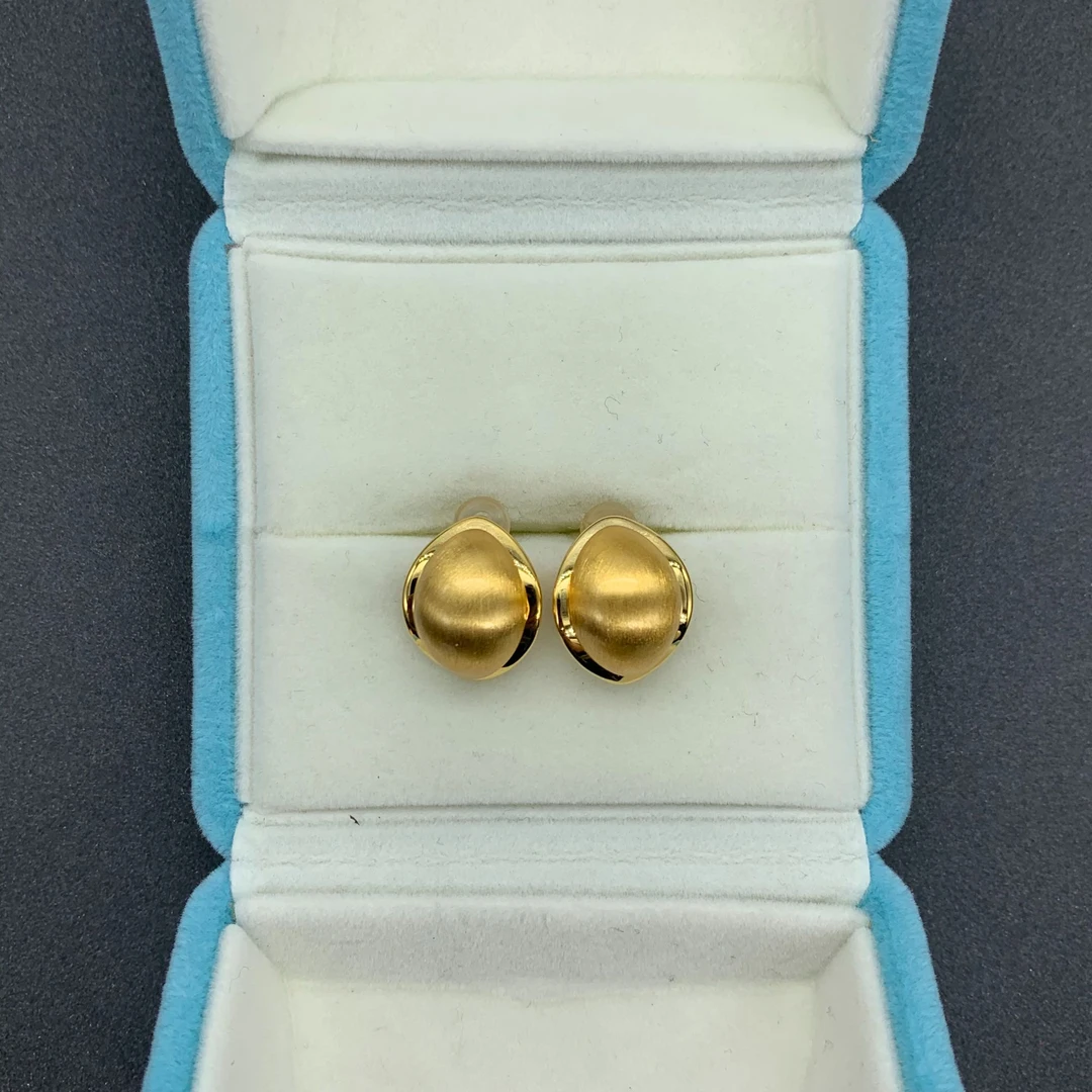 瑞福珠宝 手工镶嵌 百搭经典设计款耳饰 JD789