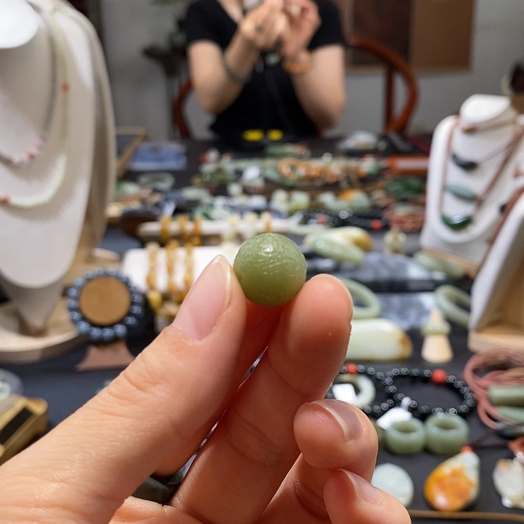 和田玉未镶嵌挂件笛*