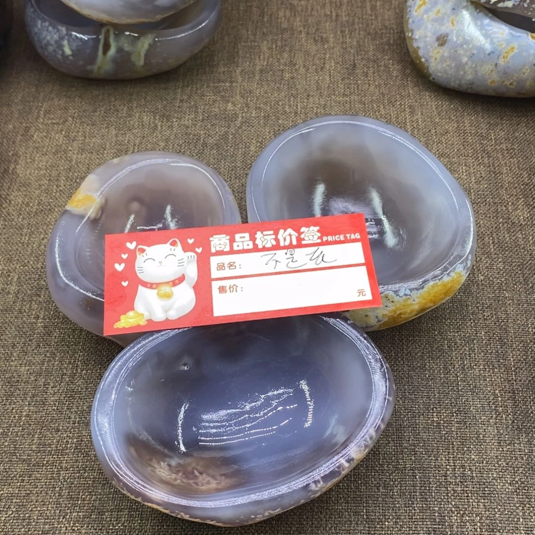 玉原石手工制品石碗