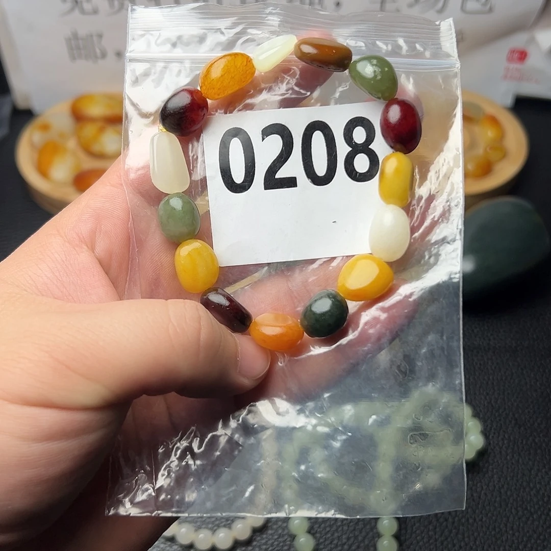 和田玉未镶嵌手串