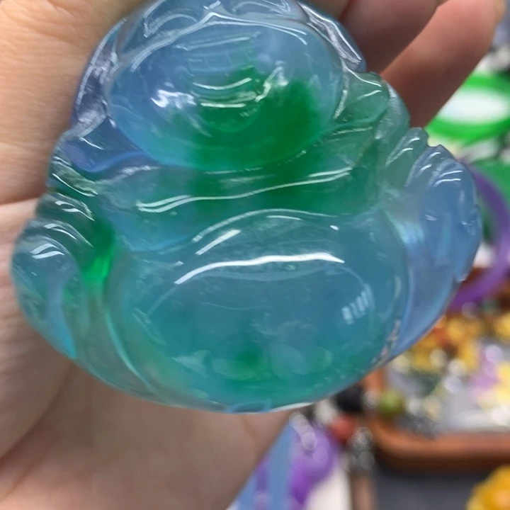 颈饰未镶嵌翡翠吊坠