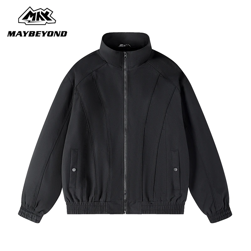 cleanfit美式潮牌春季男士外套宽松大码男装户外防风休闲夹克外套