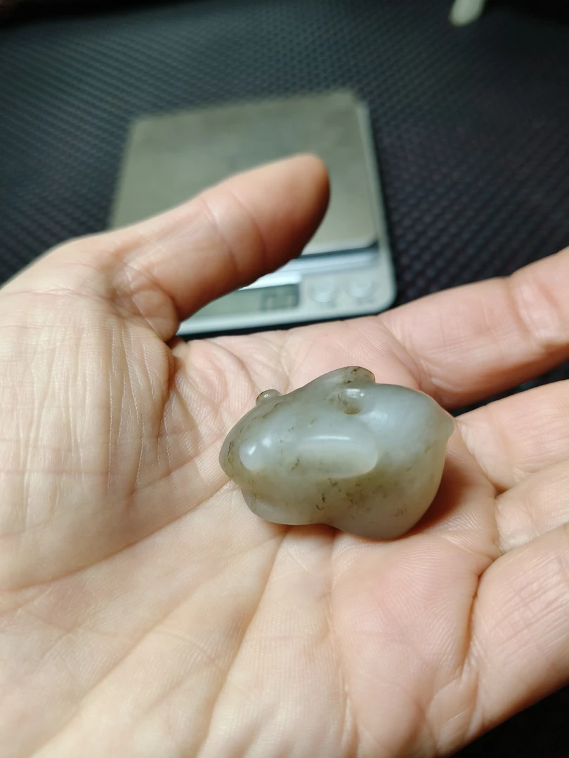 新疆和田玉白玉挂件