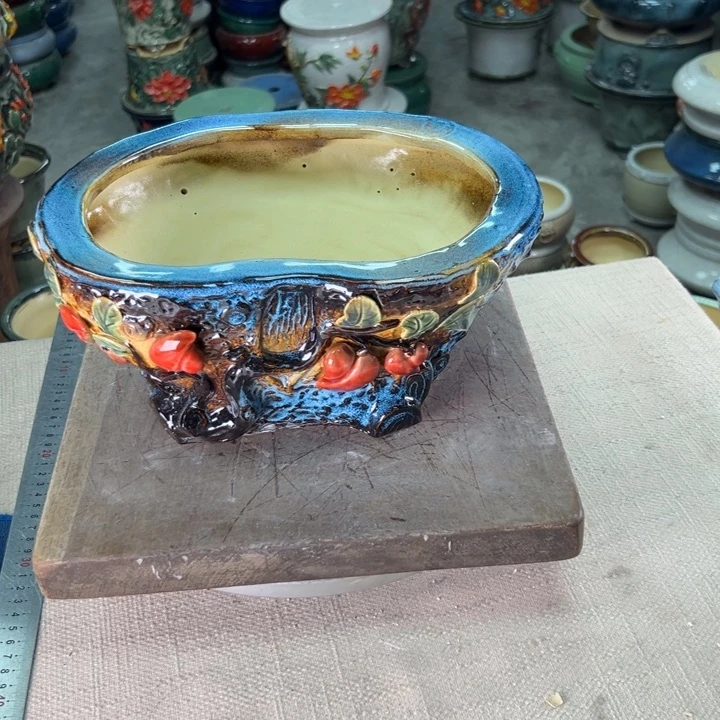 泳坤堂石湾盆陶瓷