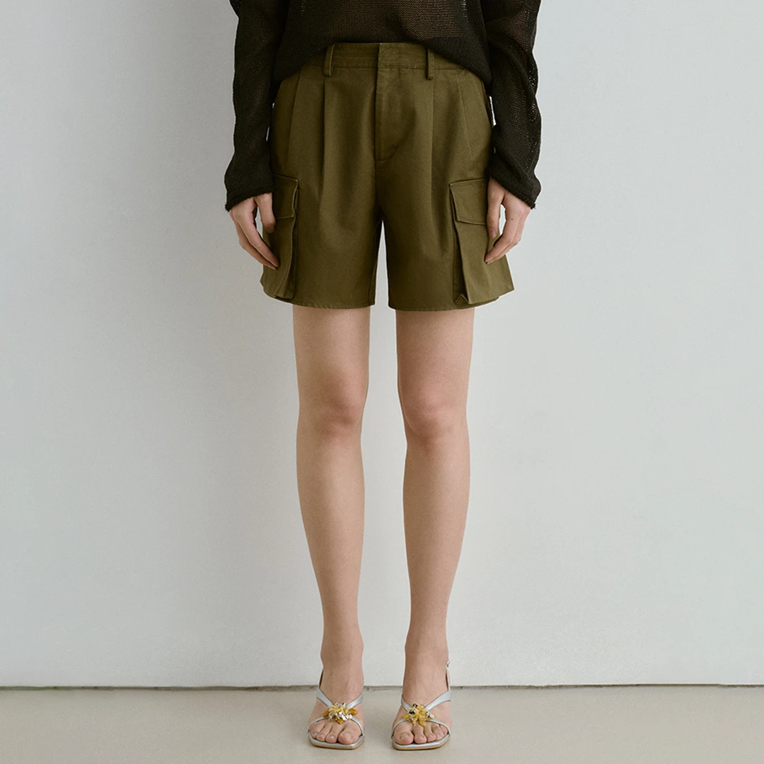 【SAGE STUDIO 设计师品牌】SND SS25 大口袋休闲短裤