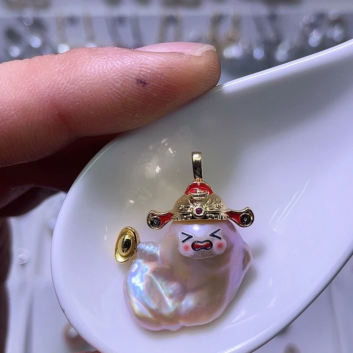 淡水珍珠未镶嵌颈饰23
