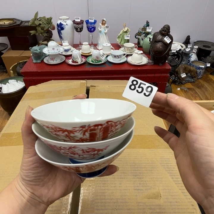 瓷片呀工艺品摆件瓷器摆件正能量