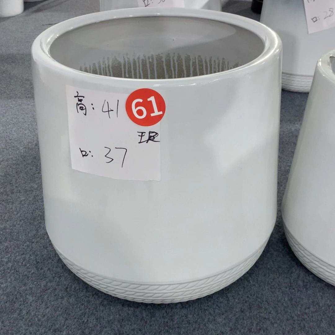 高温陶瓷花盆微瑕