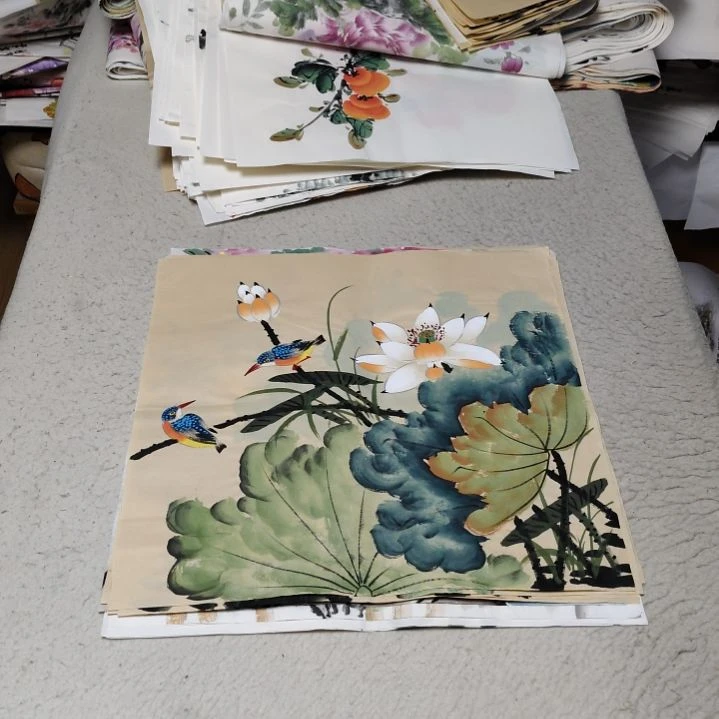 云***仙国画国画花鸟花鸟花鸟