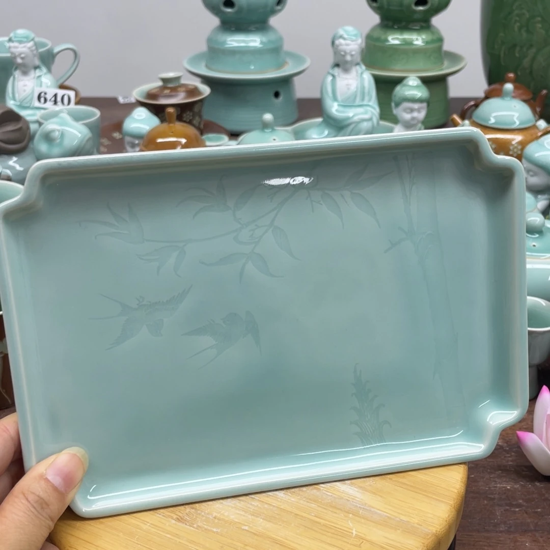 微瑕特价20.8*14茶盘