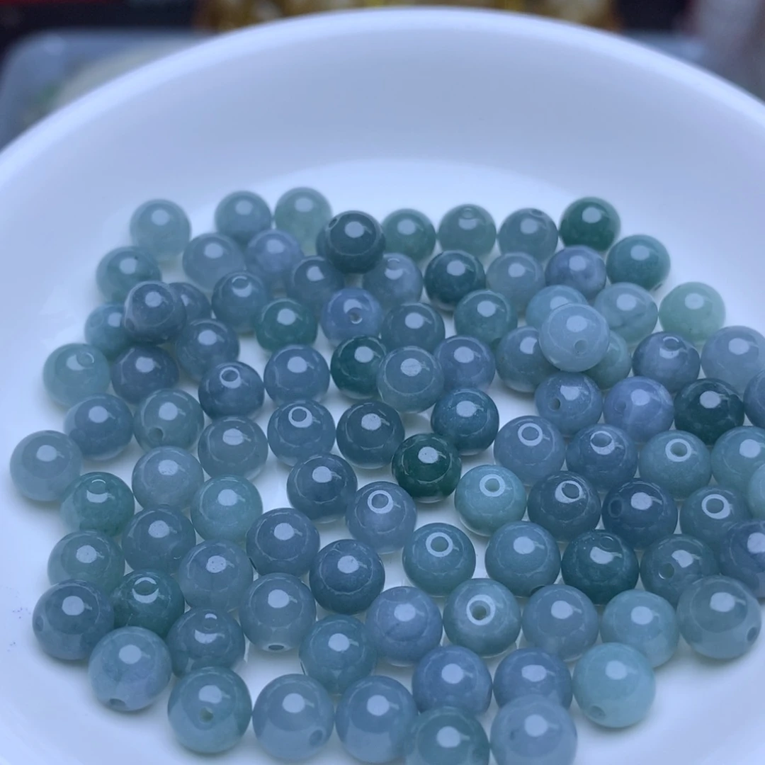 【闪购商品】未镶嵌手链翡翠卡7冰蓝水30个