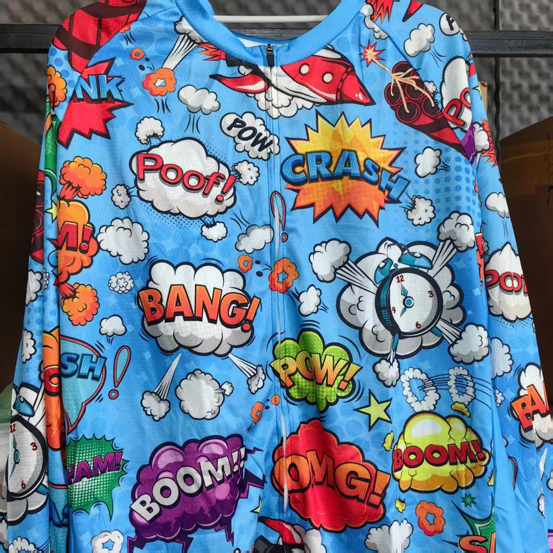 长袖福利山地公路骑行服