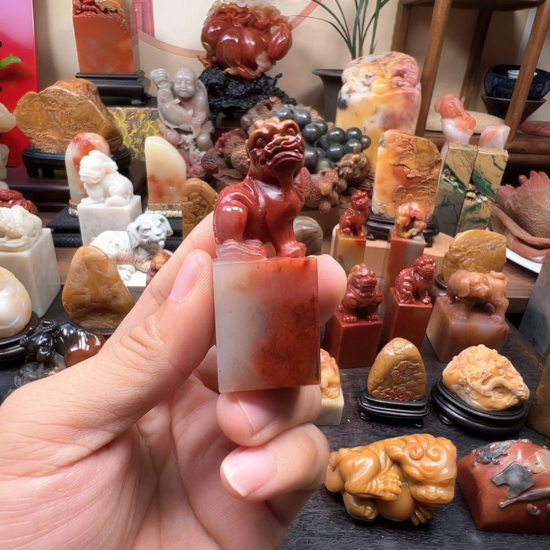 石材寿山石三彩水洞高山石