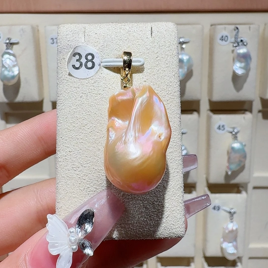 颈饰合金淡水珍珠