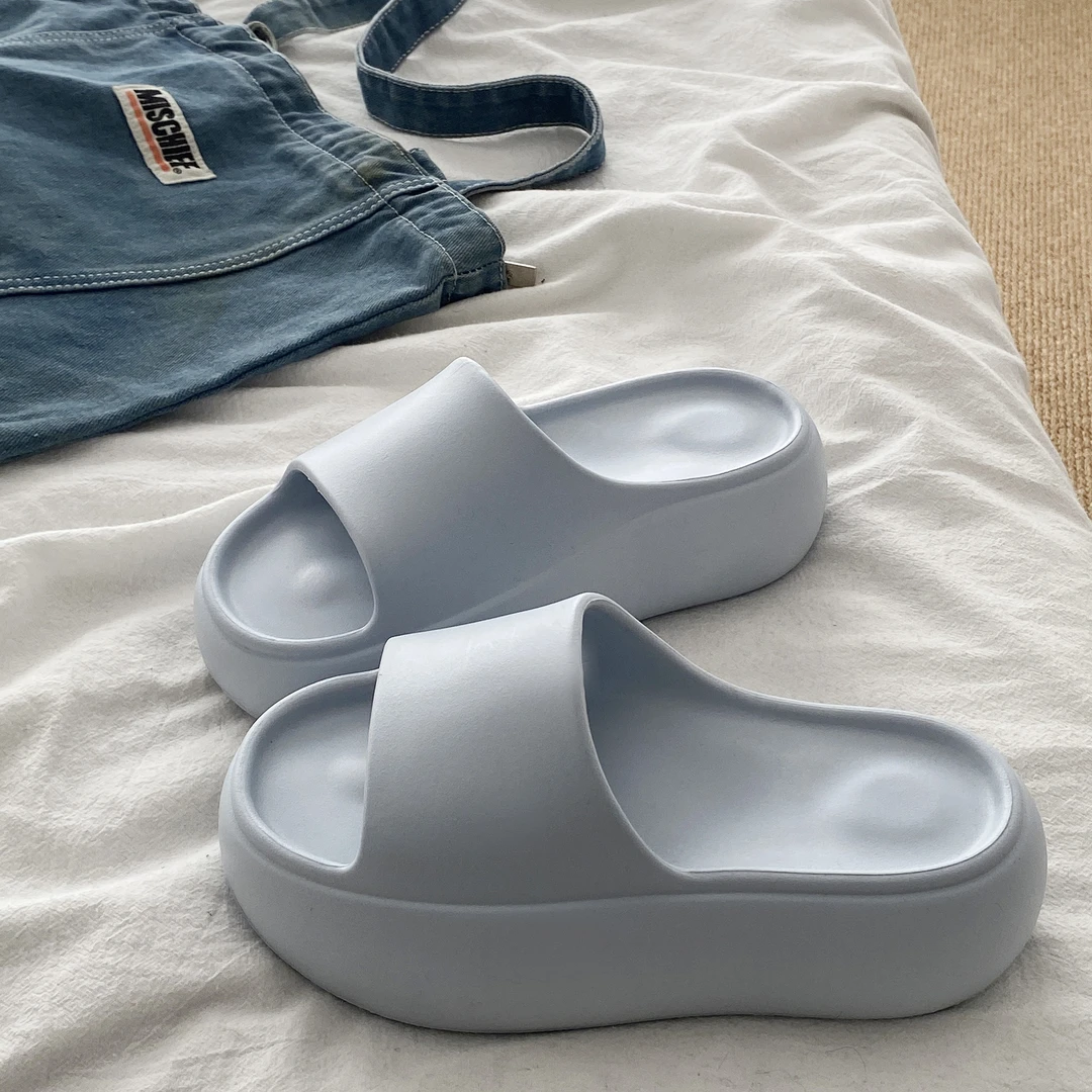 2025新款厚底eva凉拖鞋女夏季家居外穿防滑户外时尚加厚海边拖鞋