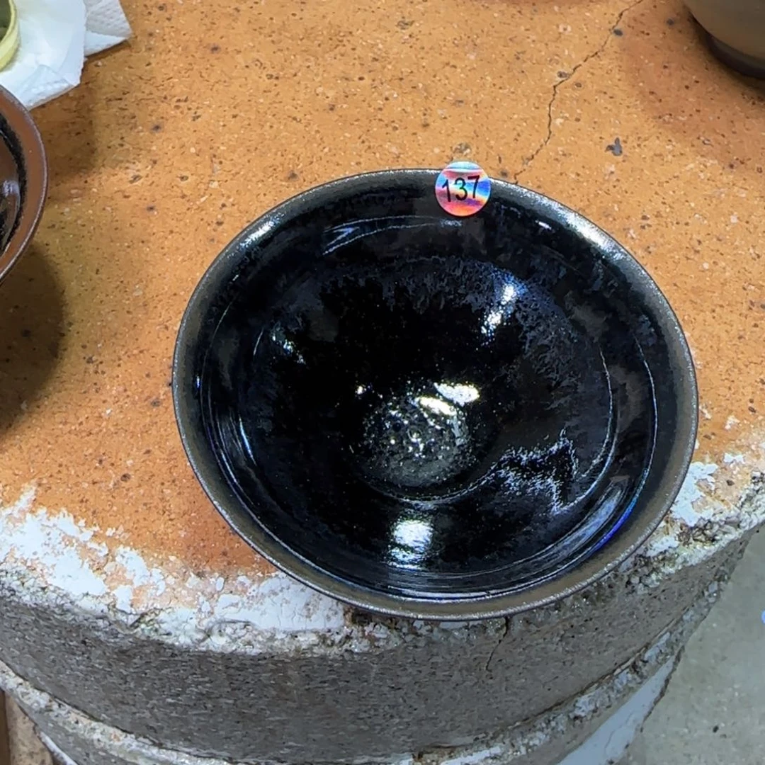 茶盏跑*快建盏主人杯漂亮137