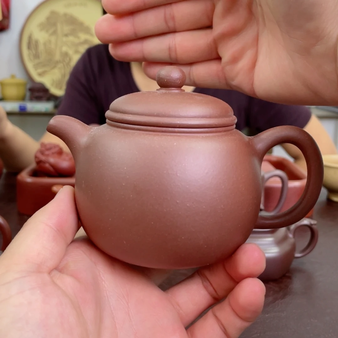 茶壶紫砂袍尊 紫泥