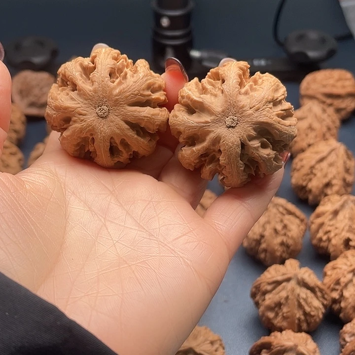 九***璃把件龙脊菩提秦岭核桃