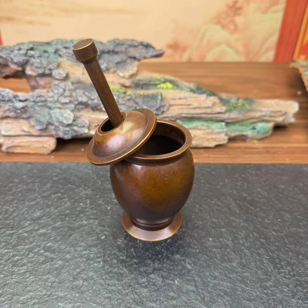 【闪购商品】捣药罐摆件